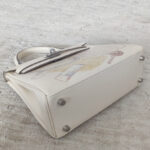 Hermes Kelly 25 Retourne In & Out handbag Cream