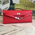 Hermes Kelly Cut Rouge H