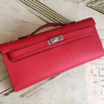 Hermes Kelly Cut Rouge H