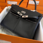 Hermes Kelly Lakis Swift 32 Black