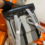 Hermes Herbag A Dos Zip Retourne Backpack Black