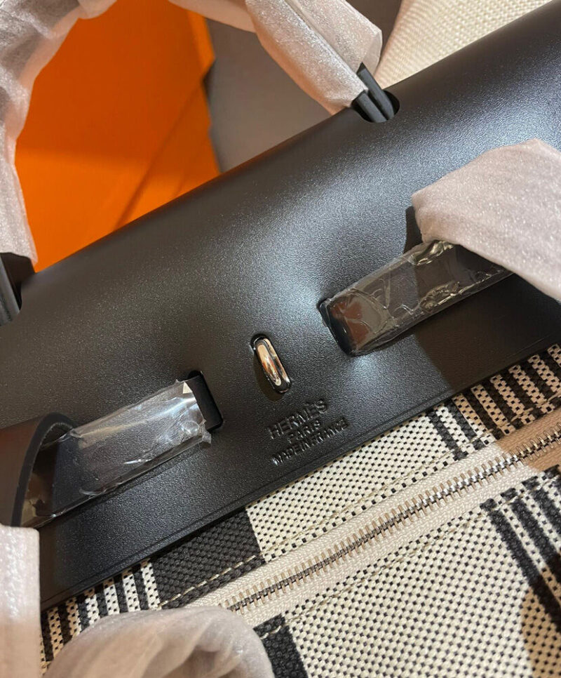 Hermes Herbag A Dos Zip Retourne Backpack Black