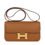 Hermes Constance Elan Long Clutch Etoupe Epsom
