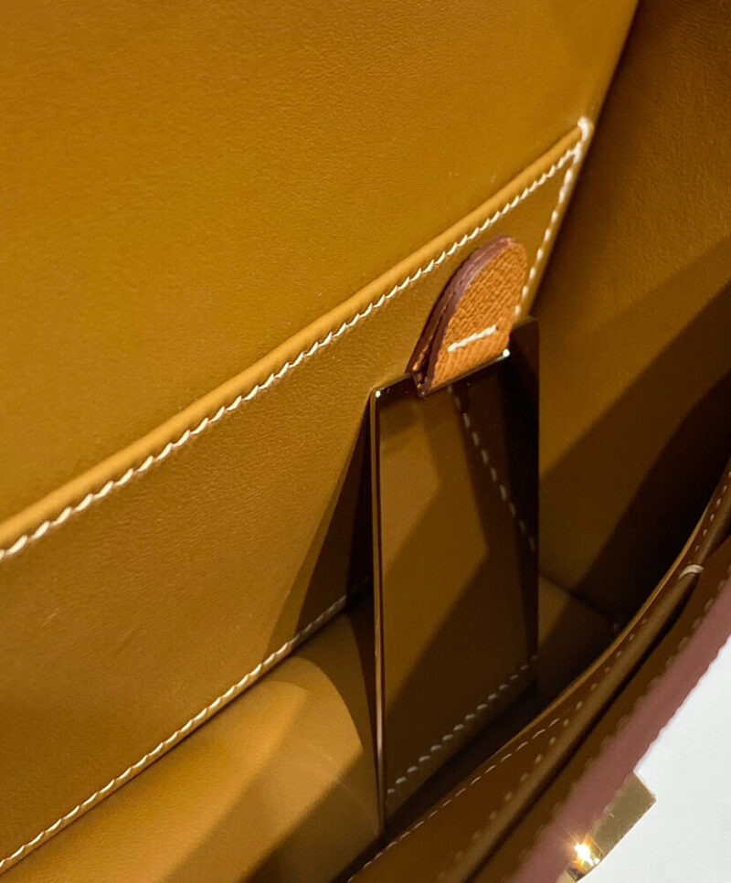 Hermes Constance Elan Long Clutch Etoupe Epsom