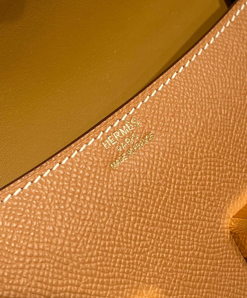 Hermes Constance Elan Long Clutch Etoupe Epsom