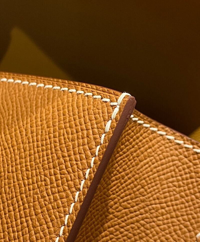 Hermes Constance Elan Long Clutch Etoupe Epsom