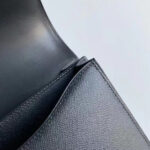 Hermes Constance 18 Mini Bag Epsom Leather Lizard Buckle Black