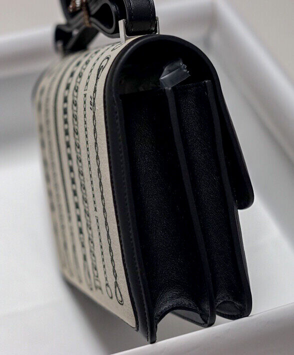 Hermes Constance 24 Limited Edition De Camp Dechainee Toile Bag Black