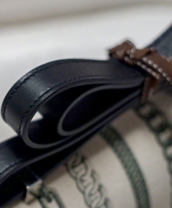 Hermes Constance 24 Limited Edition De Camp Dechainee Toile Bag Black