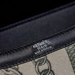 Hermes Constance 24 Limited Edition De Camp Dechainee Toile Bag Black