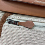 Hermes Herbag Zip Pegase Pop PM 31 Capucine Bag Coffee