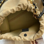 Loewe Large Flamenco Purse In Suede Calfskin Apricot