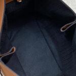 Loewe Hammock Drawstring In Classic Calfskin Coffee
