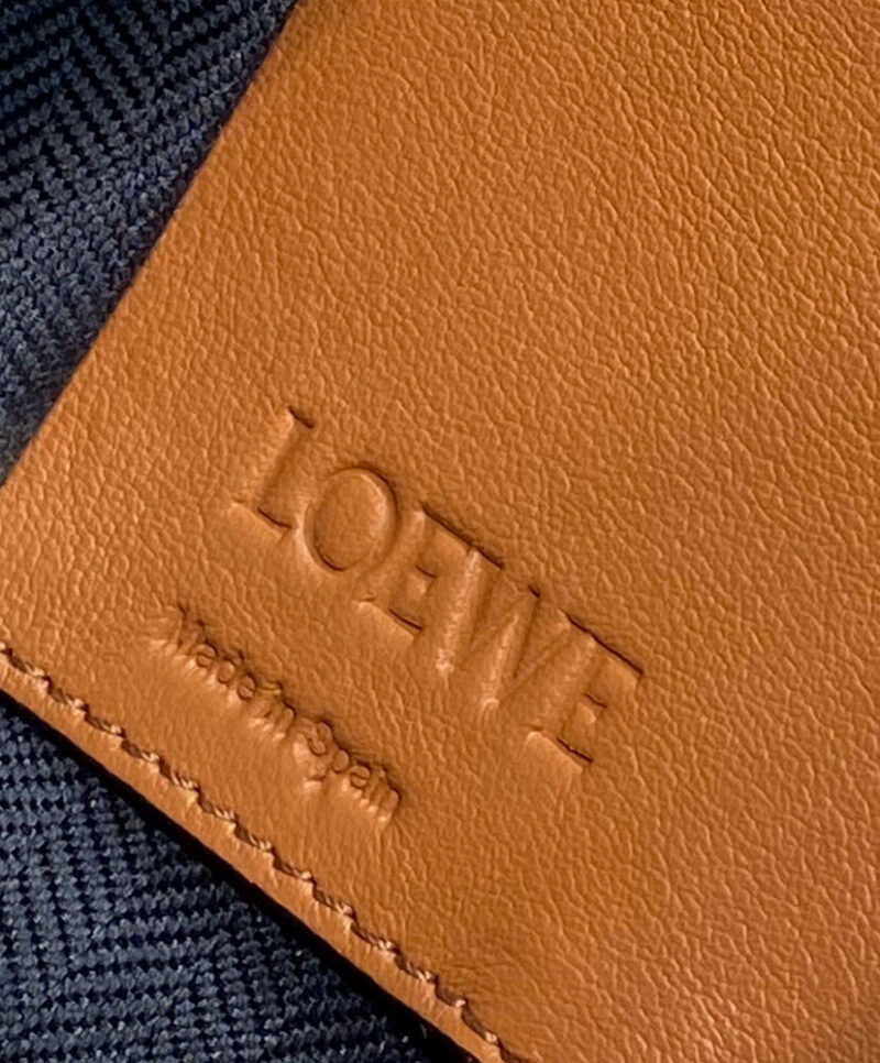 Loewe Hammock Drawstring In Classic Calfskin Coffee