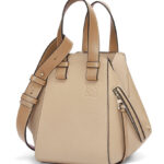 Loewe Compact Hammock Bag In Soft Grained Calfskin