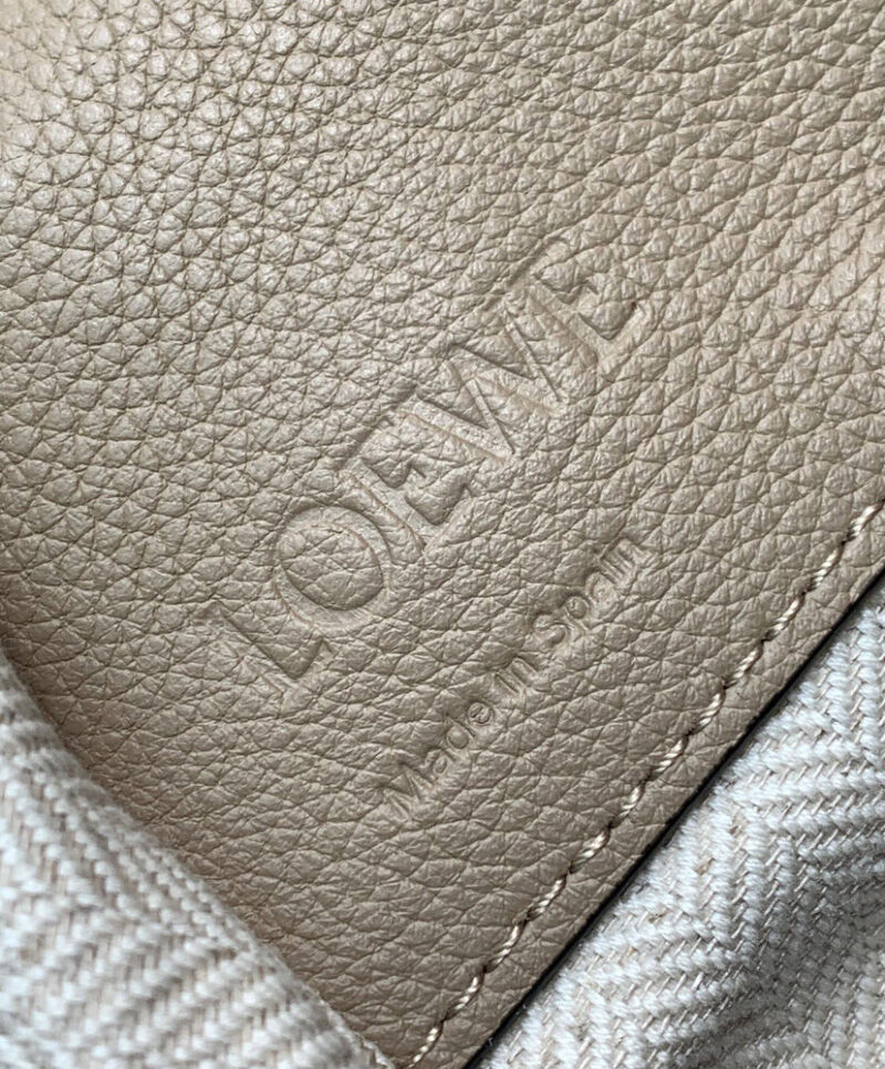 Loewe Compact Hammock Bag In Soft Grained Calfskin