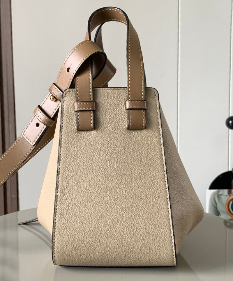 Loewe Compact Hammock Bag In Soft Grained Calfskin