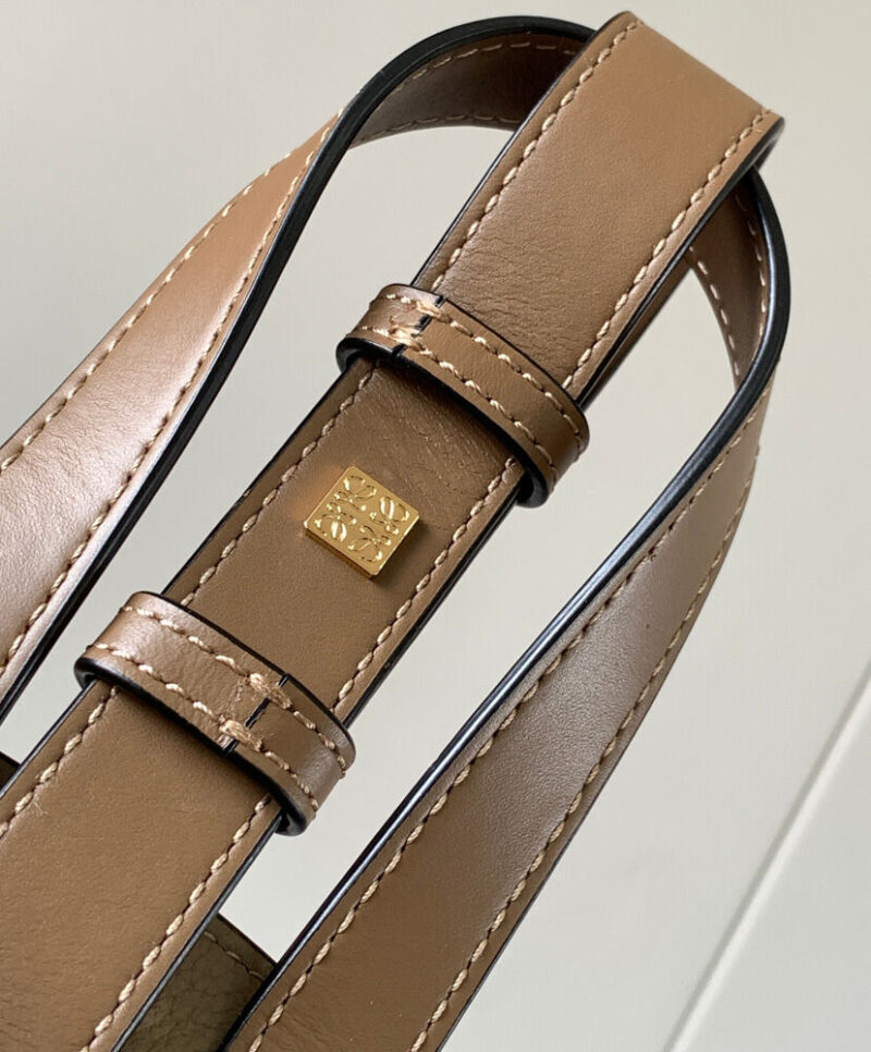 Loewe Compact Hammock Bag In Soft Grained Calfskin