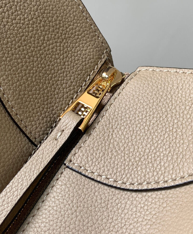 Loewe Compact Hammock Bag In Soft Grained Calfskin