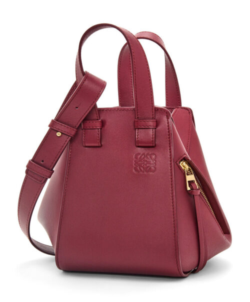 Loewe Compact Hammock Bag In Classic Calfskin