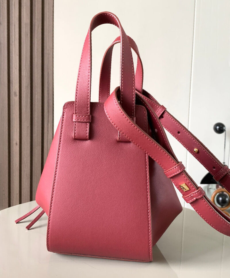 Loewe Compact Hammock Bag In Classic Calfskin