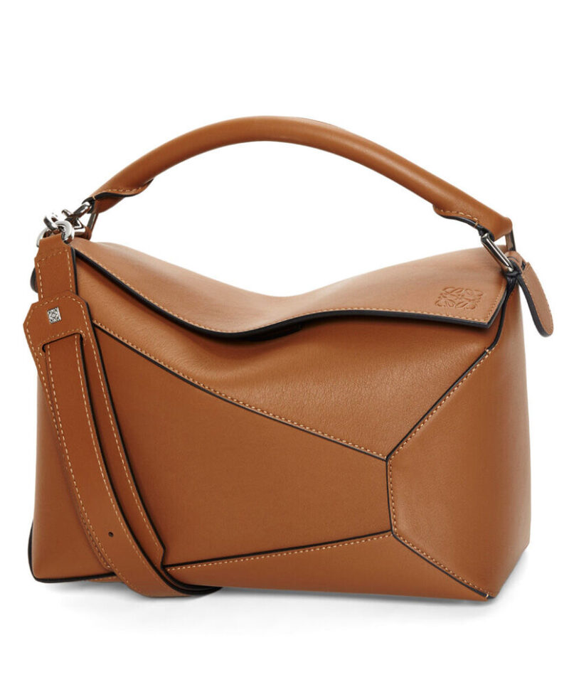 Loewe Large Puzzle Bag In Classic Calfskin