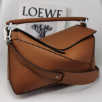 Loewe Large Puzzle Bag In Classic Calfskin