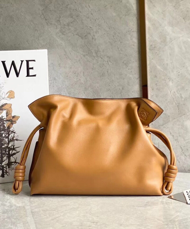 Loewe Flamenco Clutch In Nappa Calfskin