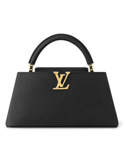 Louis Vuitton Capucines East-West MM M24664 Black