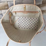 Louis Vuitton Damier Canvas Neverfull Tote N41361 White
