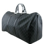 Louis Vuitton Damier Graphite Canvas Keepall N41413 Black