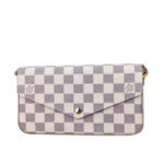 Louis Vuitton Pochette Felicie N63106 White