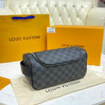 Louis Vuitton Toiletry Pouch N47625 Black