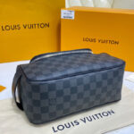 Louis Vuitton Toiletry Pouch N47625 Black