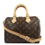 Louis Vuitton monogram speedy M40390 Brown