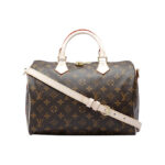 Louis Vuitton monogram speedy M40391 Brown