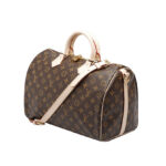 Louis Vuitton monogram speedy M40391 Brown