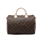 Louis Vuitton monogram speedy M40391 Brown