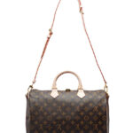 Louis Vuitton monogram speedy M40393 Brown