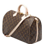 Louis Vuitton monogram speedy M40393 Brown