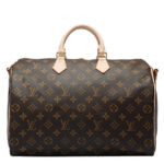 Louis Vuitton monogram speedy M40393 Brown