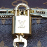 Louis Vuitton monogram speedy M40393 Brown