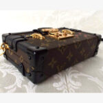 Louis Vuitton Monogram Petite Malle w Tags M50013 Brown