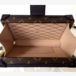 Louis Vuitton Monogram Petite Malle w Tags M50013 Brown