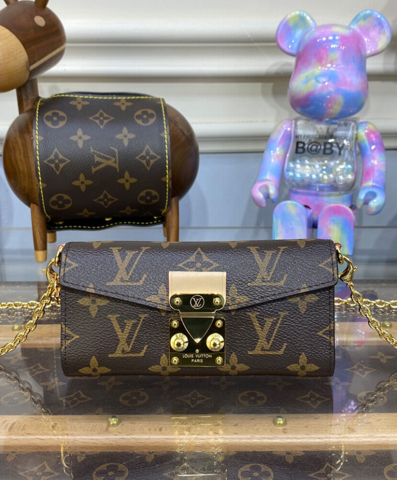 Louis Vuitton Bitsy Pouch M00991 Brown