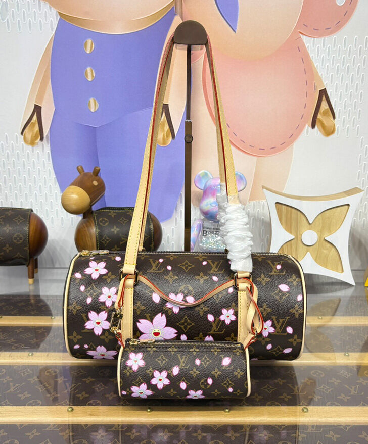 LV X TM Papillon M13097 Brown