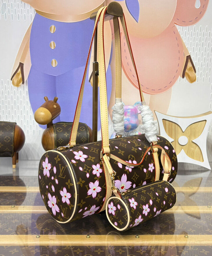 LV X TM Papillon M13097 Brown