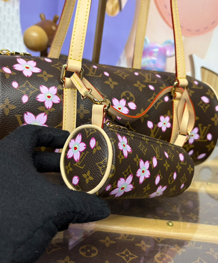 LV X TM Papillon M13097 Brown