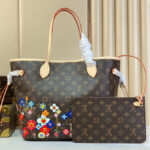 Louis Vuitton LV X TM Neverfull MM M13271 Brown