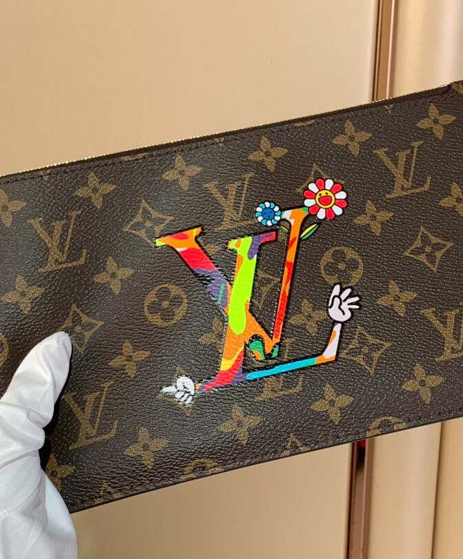 Louis Vuitton LV X TM Neverfull MM M13271 Brown